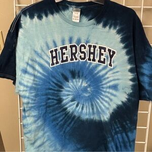 Hershey Pennsylvania Tie Dye short sleeve T-Shirt size 3XL. Cotton. EUC